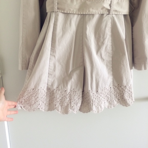 GUC Bebe Pea Coat in Light Grey - Picture 7 of 8